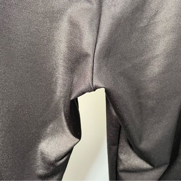 [M] Zara Women’s Black Sheen Faux Leather Leggings / Tights / Everyday - Picture 8 of 16